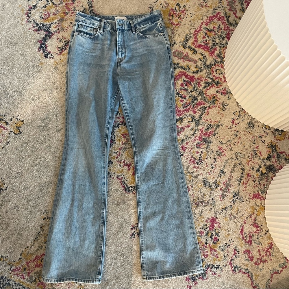 Frame Denim Le Super High Mini Boot in Rossum 1year $250 - Picture 8 of 9